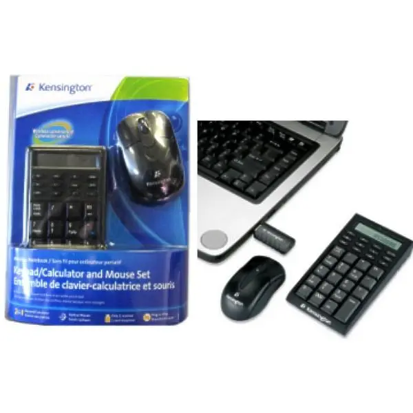 Kensington Wireless Notebook Keypad/Calculator And Mouse Set 1