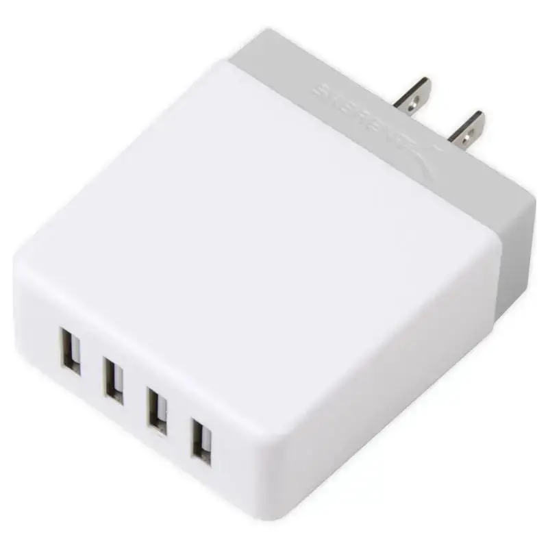 Sabrent Ax-U4pw 40W / 8 Amp 4-Port Rapid Smart Usb Wall Charger (2.4A/Port) 1