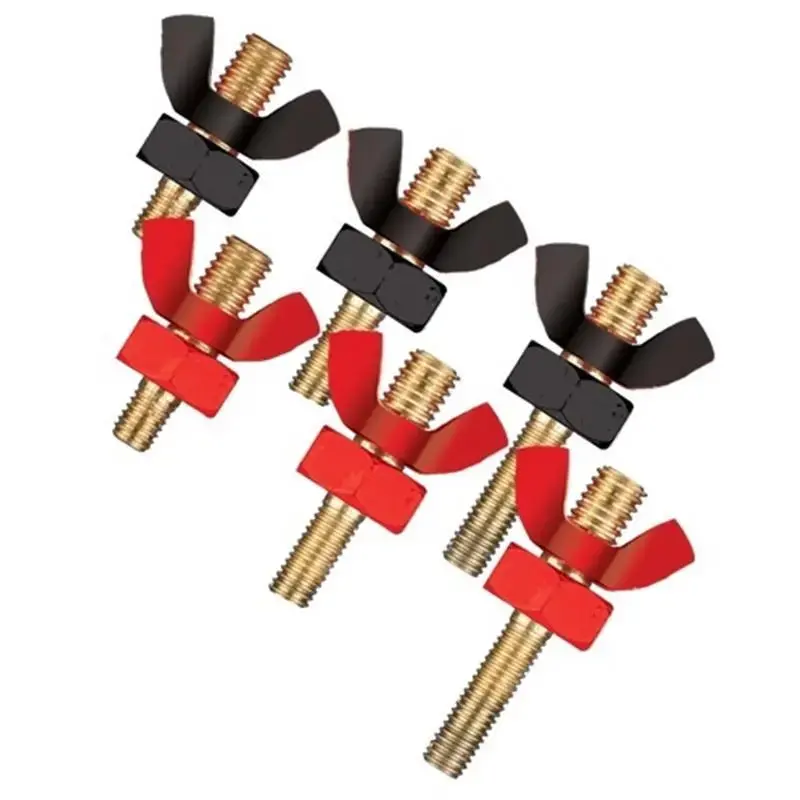 Shuriken Sk-Wn20 Positive/Negative Wingnut Power Terminal (3 Pair) 1