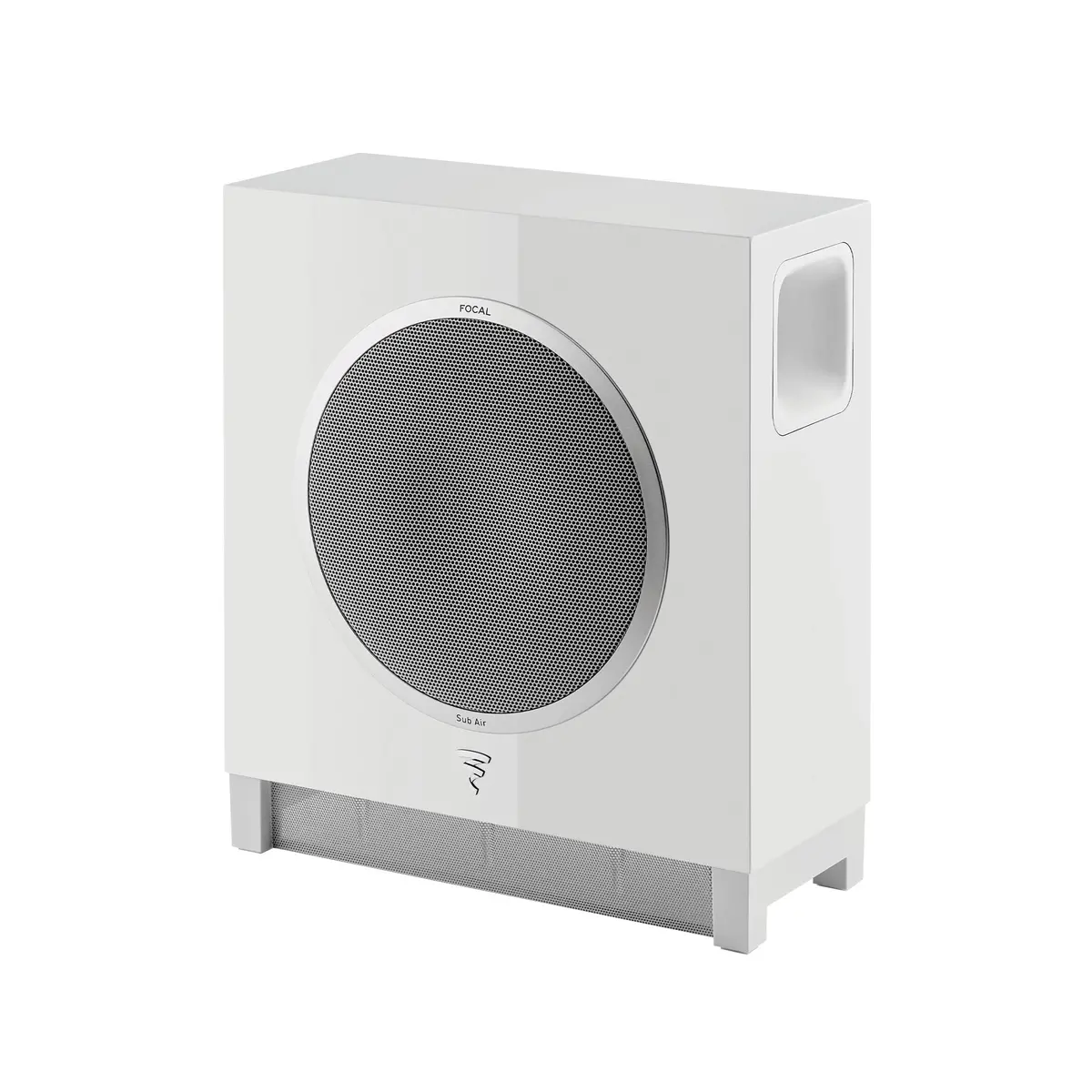 Focal Sub Air 8" Flat Shallow Wall-Mountable 150W Wireless Subwoofer (White) 1