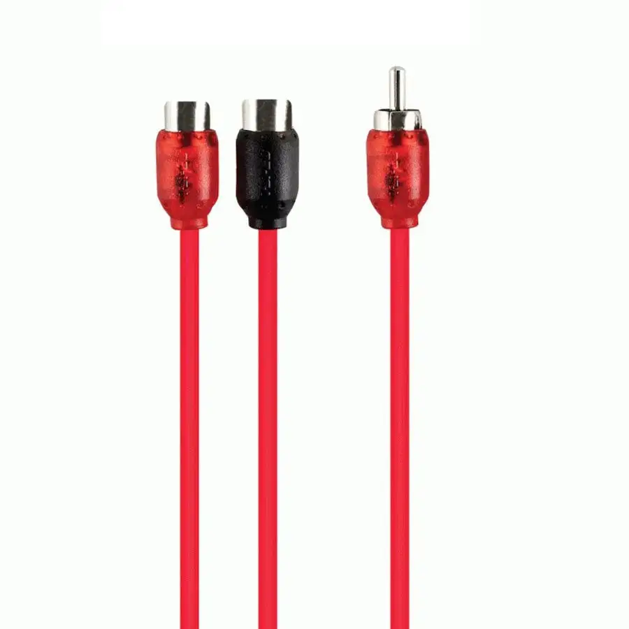 T-Spec V6ry2-10 Rca V6 Series 2-Channel 10" Audio Y Cable 1M-2F (10 Pack) 1