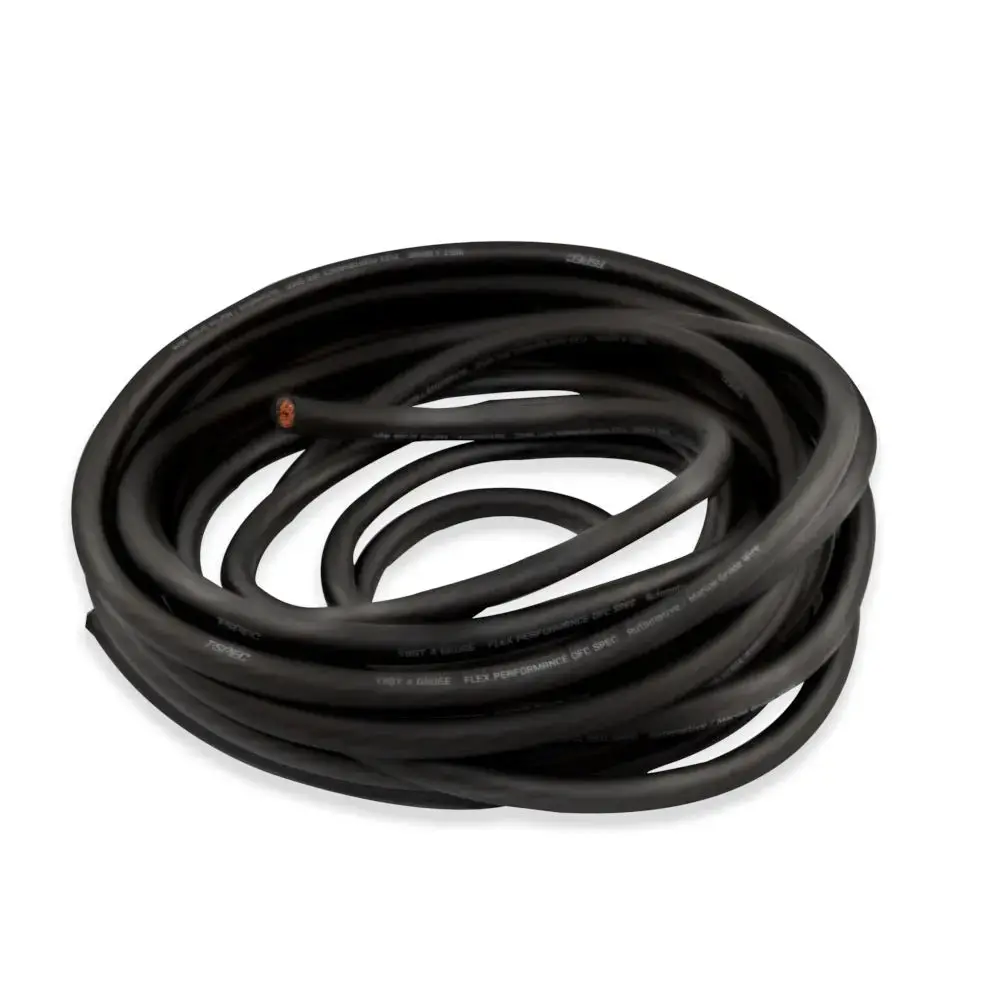T-Spec V8gt4bk-100 V8gt Series 4 Gauge 25-100 Ft Ofc Ultra-Flexible Power Wire Black 2