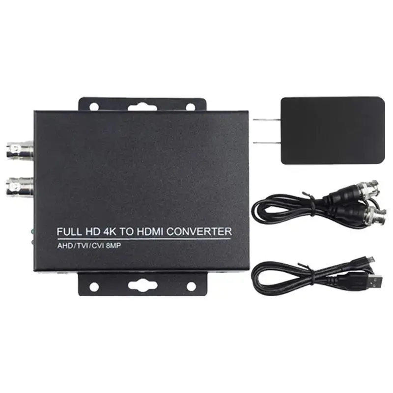Tvi To Hdmi Video Converter Bnc Input To Hdmi Output Full Hd 4K 1