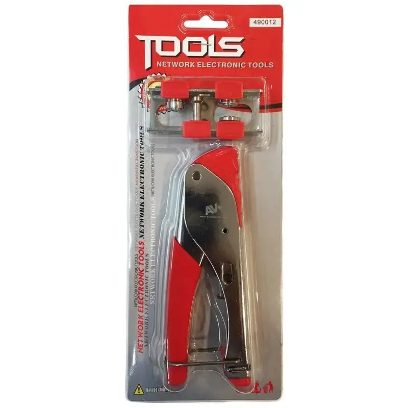 Twz 490012 Compression/Crimping Tool For F Bnc Rca With 4 Adapters 1