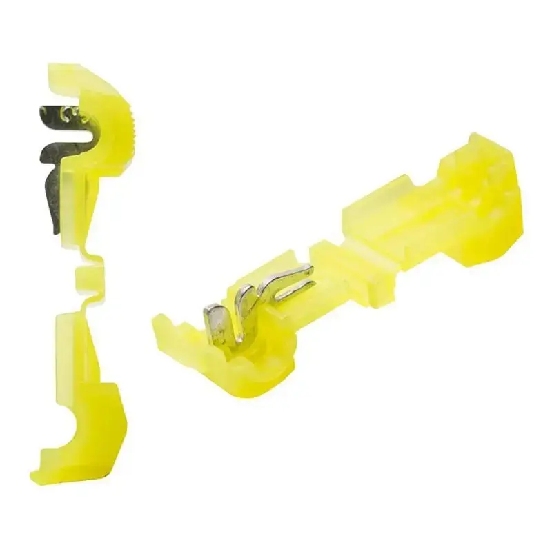 The Install Bay 3Mytt Yellow 12/10 Gauge T-Tap Connector (100/Pack) 1