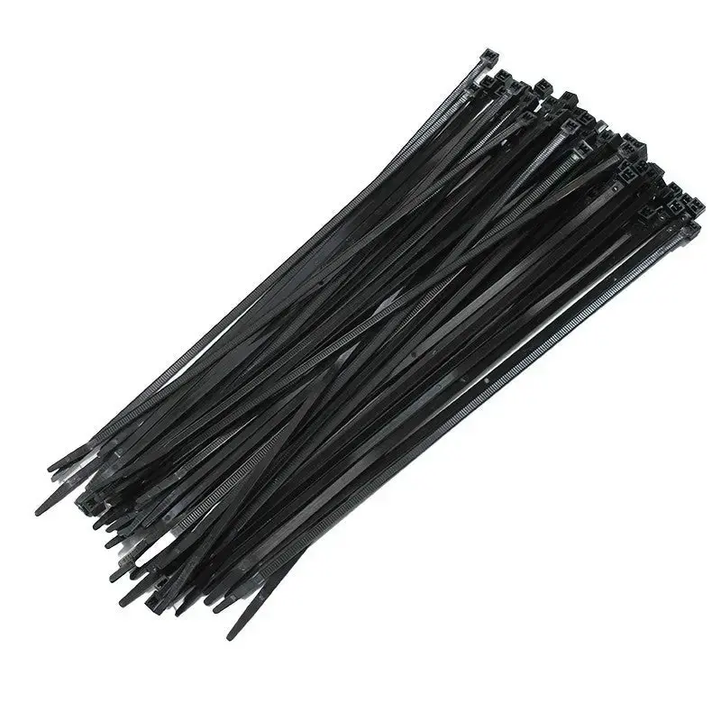 The Install Bay Bct11 Black 11" Cable Zip Ties 50 Lb Tensile Strength 1