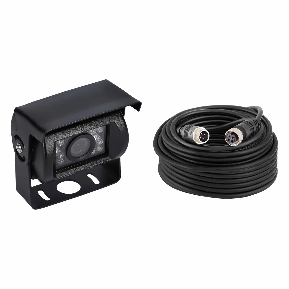 The Install Bay Cc011 Commercial Black Camera 160° Viewing Angle With Ir Lights 1