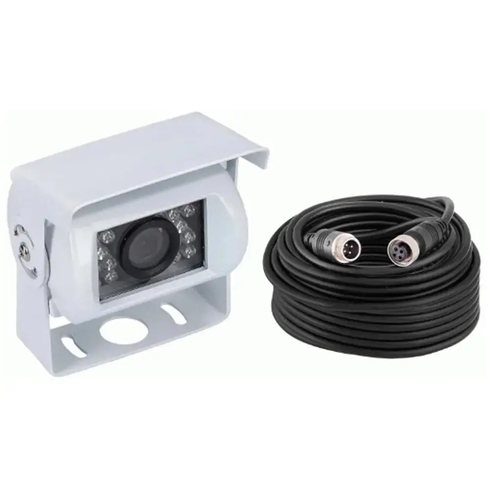 The Install Bay Cc012 Commercial White Camera 160° Viewing Angle With Ir Lights 1