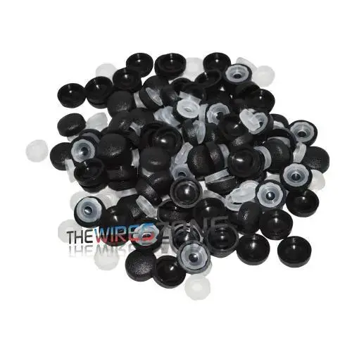 The Install Bay Csc High Quality Black Camouflage Screw Top (100/Pack) 1