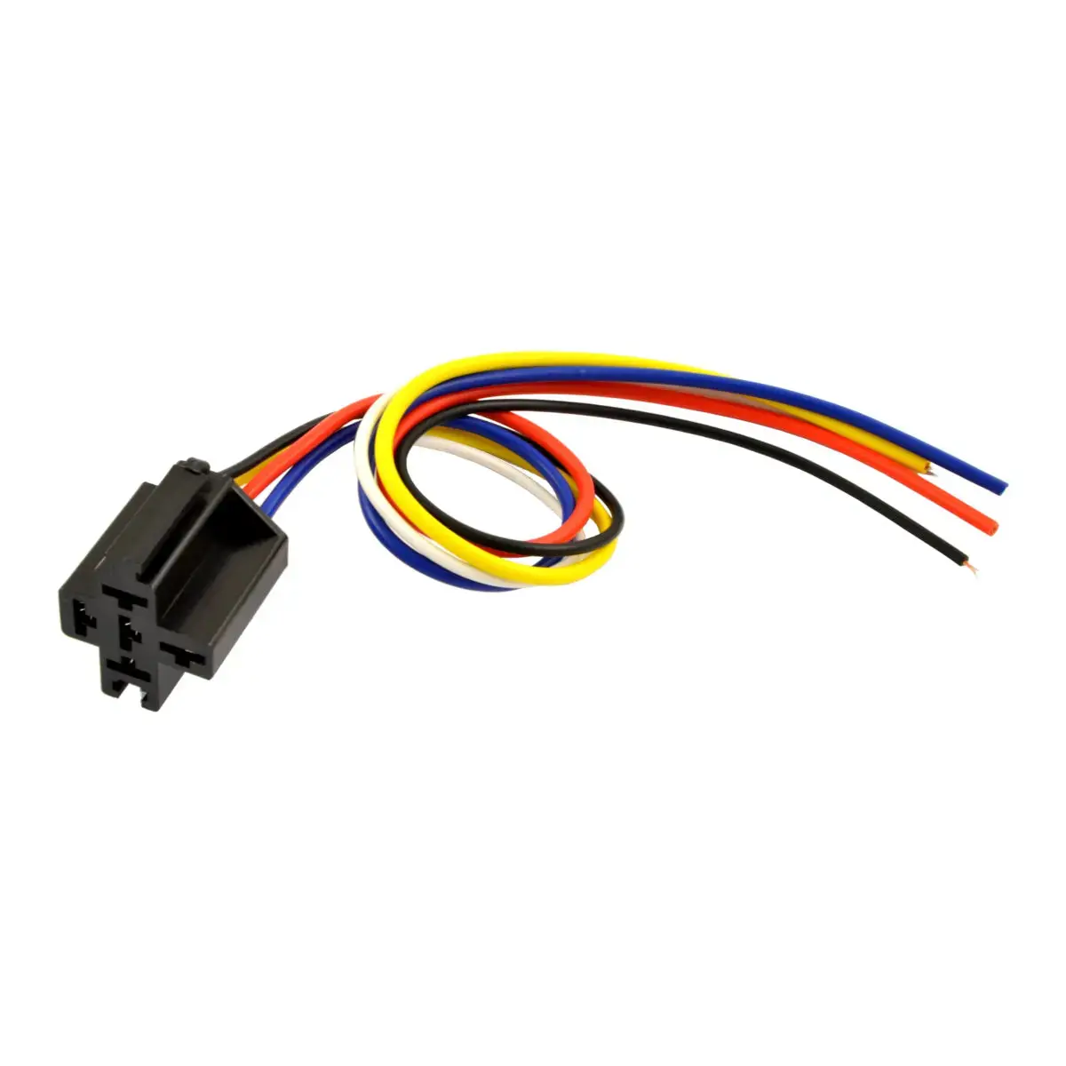 The Install Bay Ers-124 Economy Relay Socket With 12' Leads Pack Of 25 1