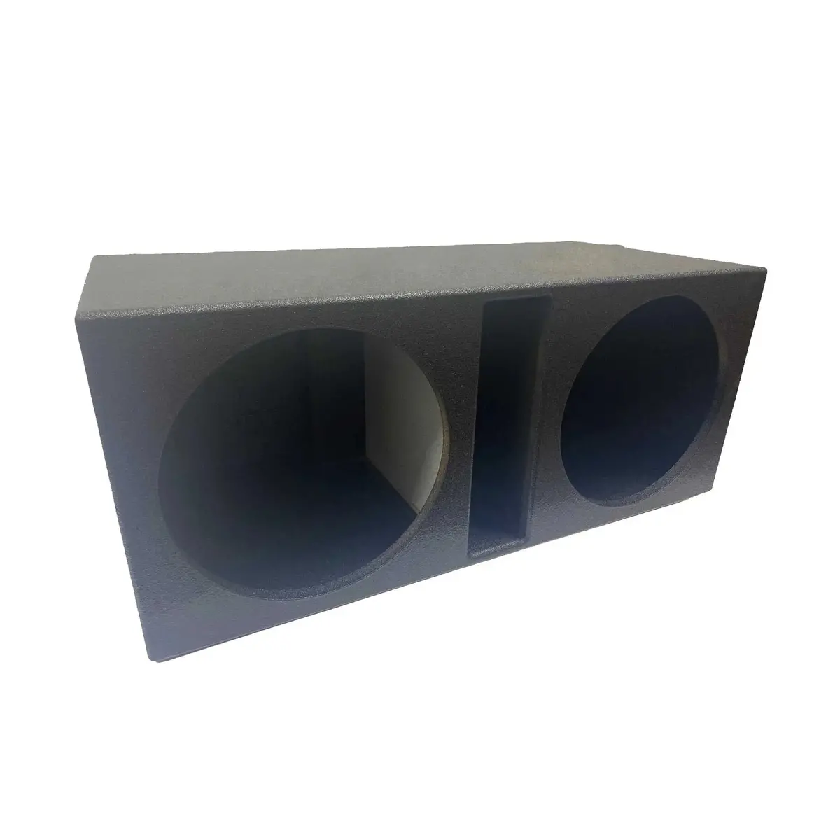 Dual 10" Ported Polymer Coated Car Box Speaker Subwoofer Enclosure Cabinet @42Hz 1