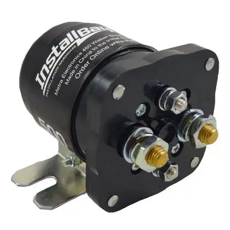 The Install Bay Ib500 500 Amp Power Relay Battery Isolator For 12 Volt 1