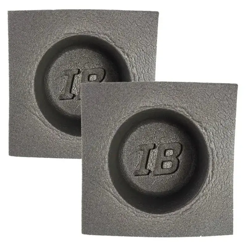 The Install Bay Ibbaf80 8" Round Foam Acoustic Speaker Baffles (Pair) 1