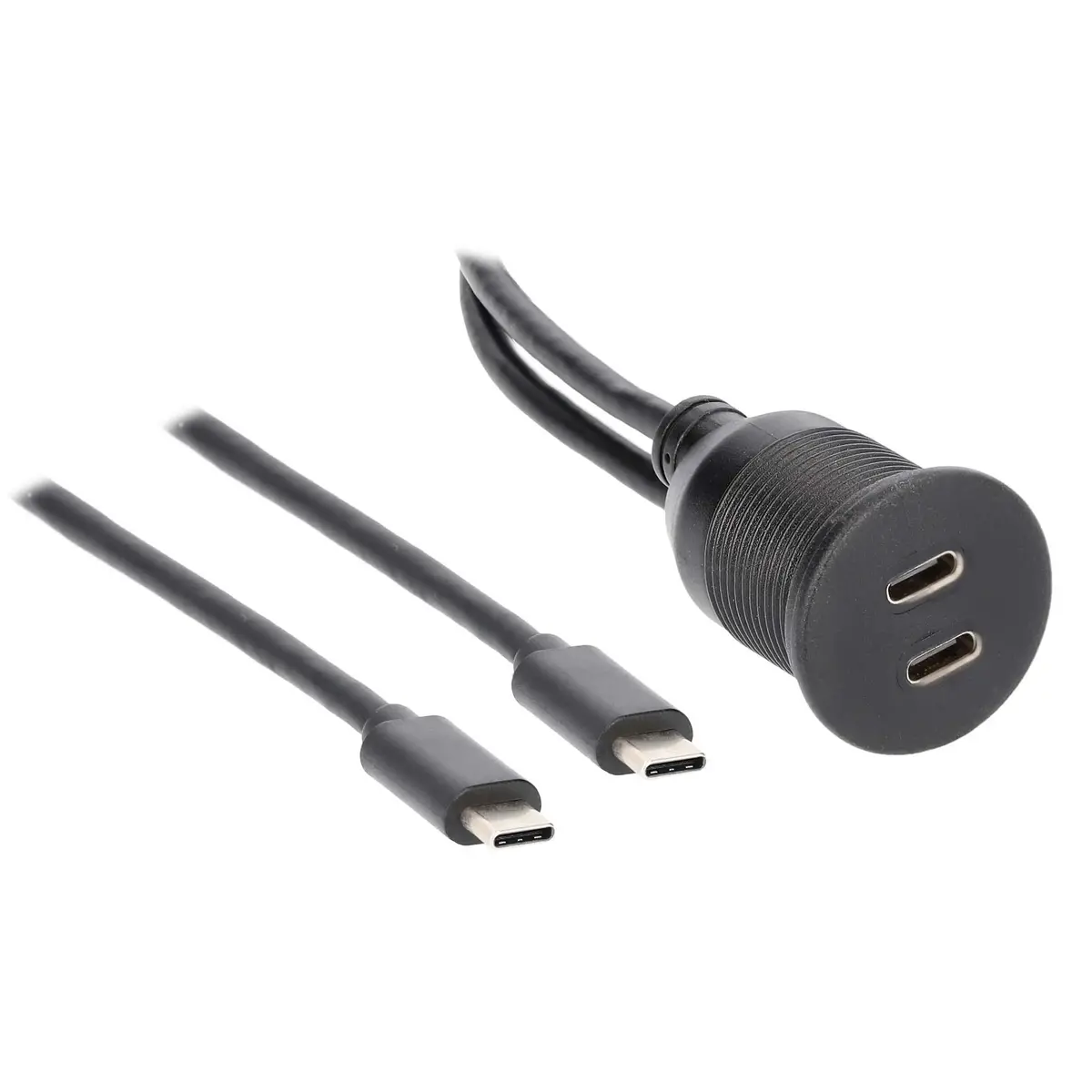 The Install Bay Ibr113 Dual Usb-C Charge And Data Flush Mount 1