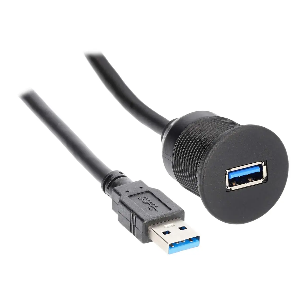 The Install Bay Ibr116 Usb 3.0 Charge And Data Flush Mount 1