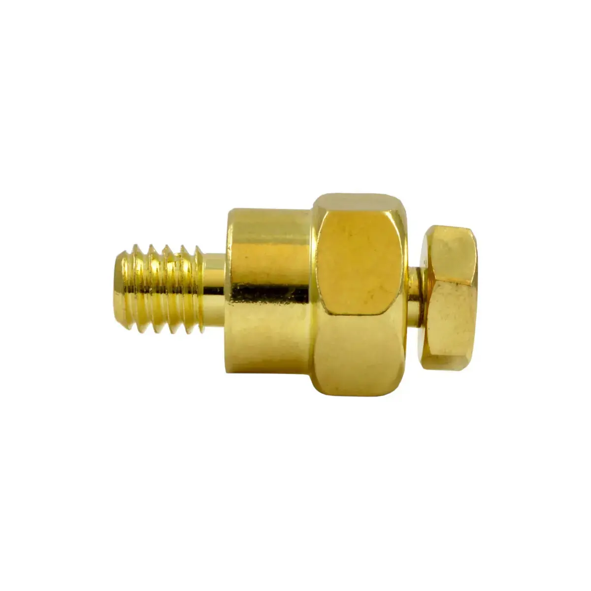 The Wires Zone Gm Side Post Battery Terminal Gold Plated - Short 1