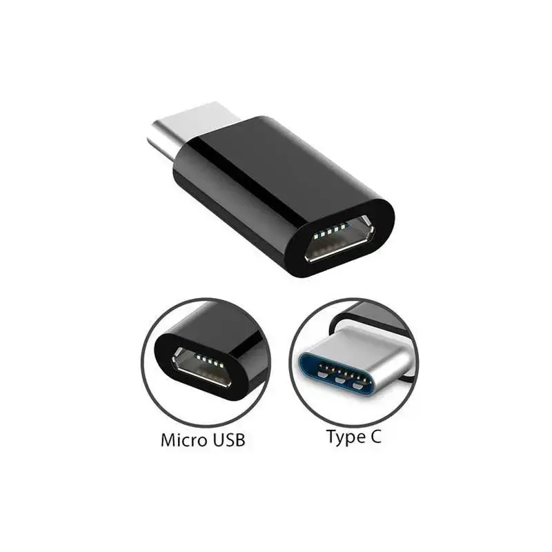 Type-C Adapter Micro Usb Female To Usb C Male Connector Data Sync Fast Charging 1