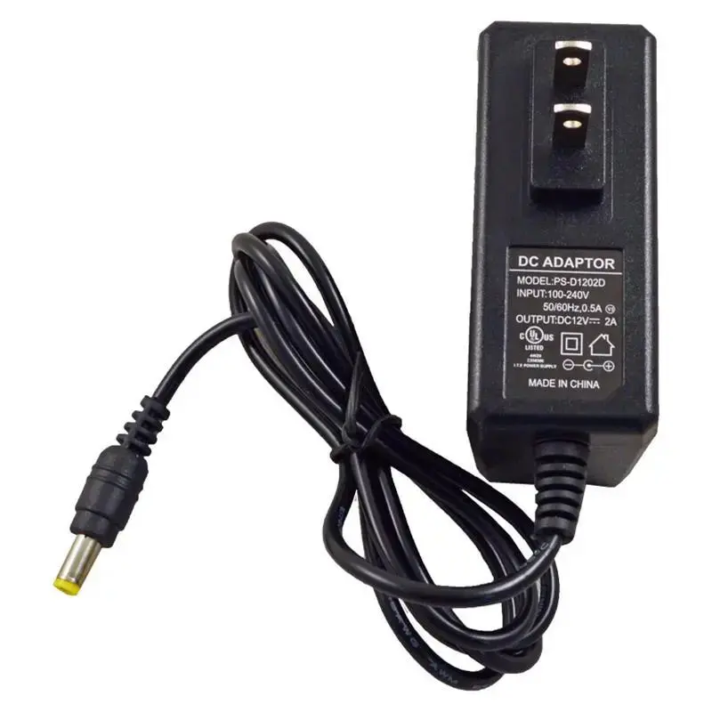Ul 12V Dc 2Amp Power Supply Switch Adapter Security System Camera Cctv 2
