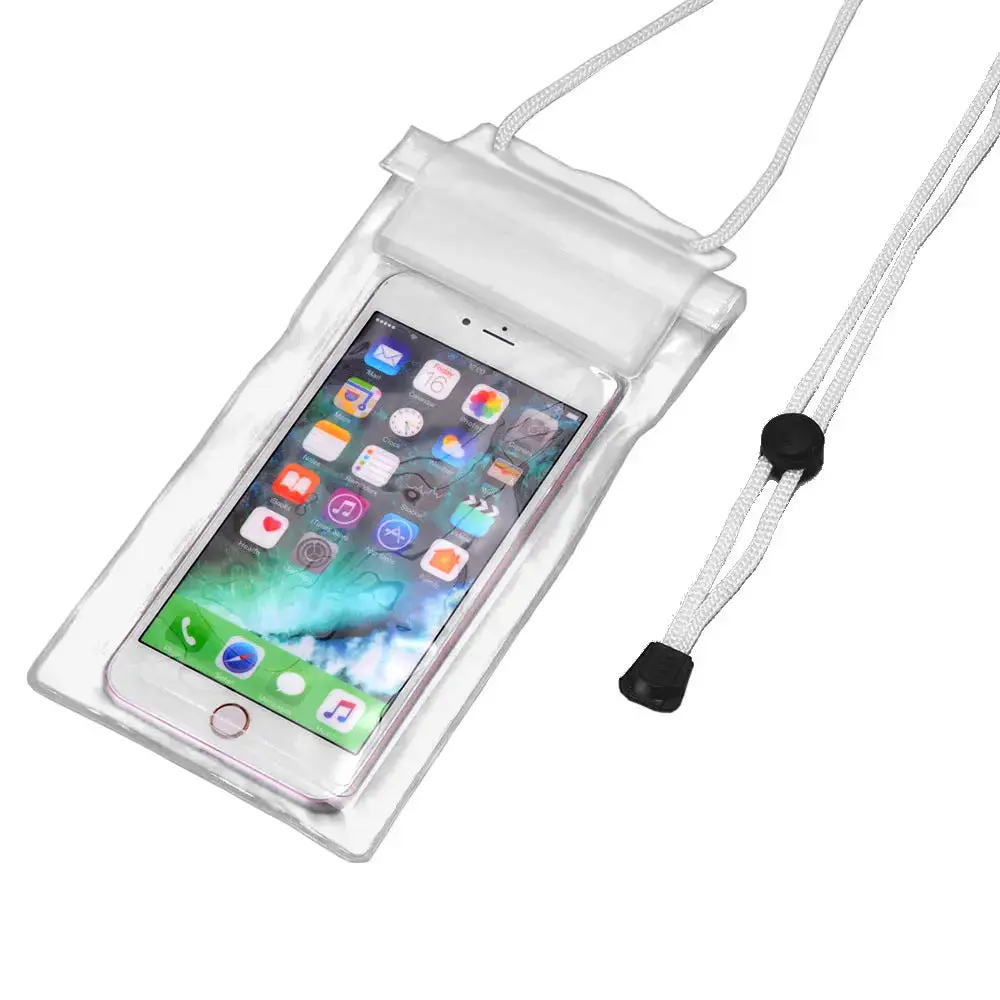 Universal Waterproof Dry Pvc Case Pouch Bag For 5-6 Inch Smartphones Mobile Phone Cellphones 4