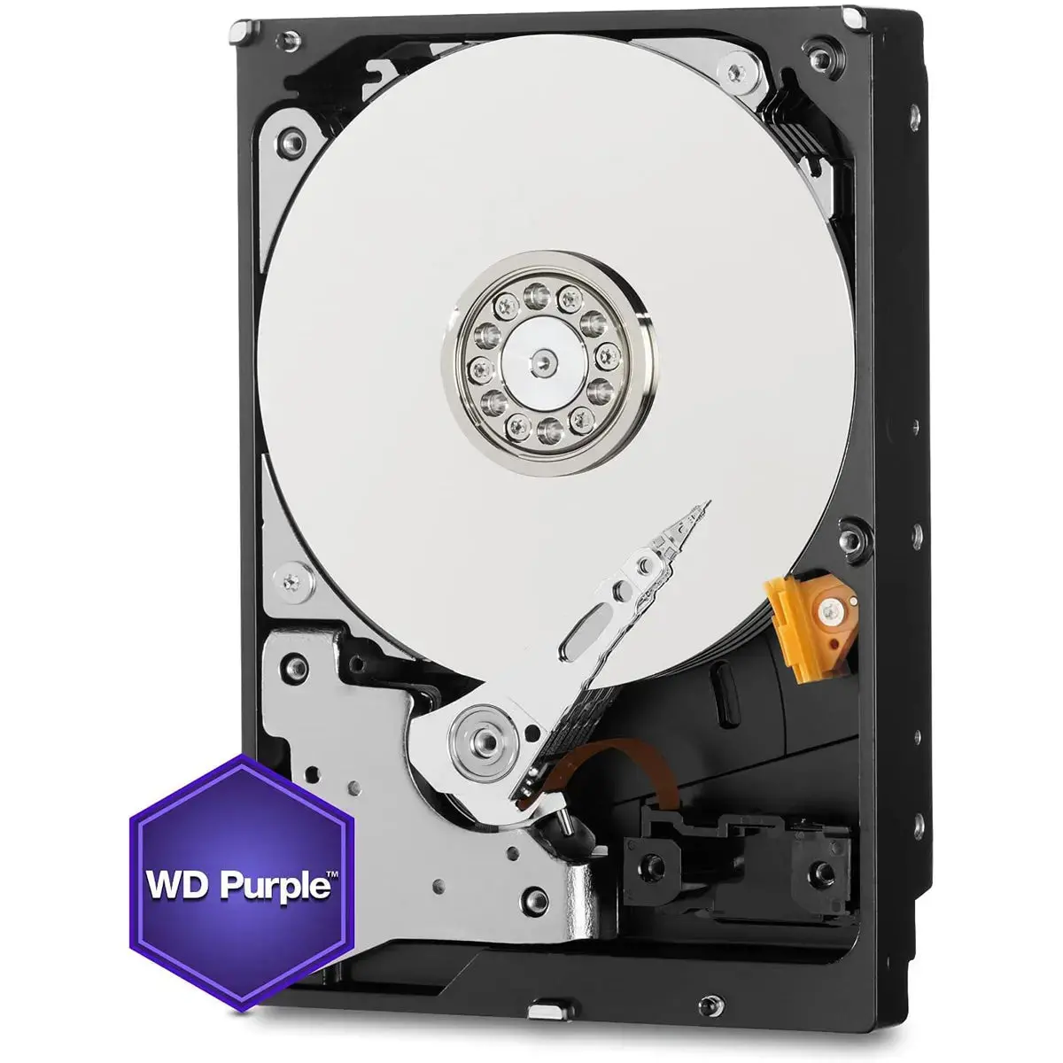 Wd Wd20purx Purple 2Tb Surveillance 3.5" Hard Disk Drive Class Sata Sata 6 Gb/S 2
