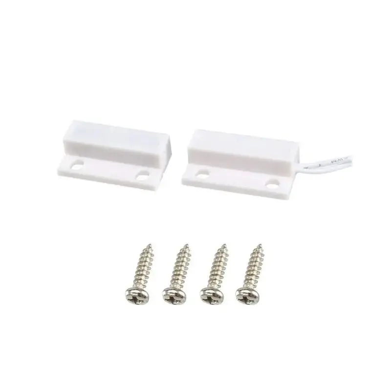 White Or Brown Security Alarm Contact Surface Mount Home Switch Sensor 1