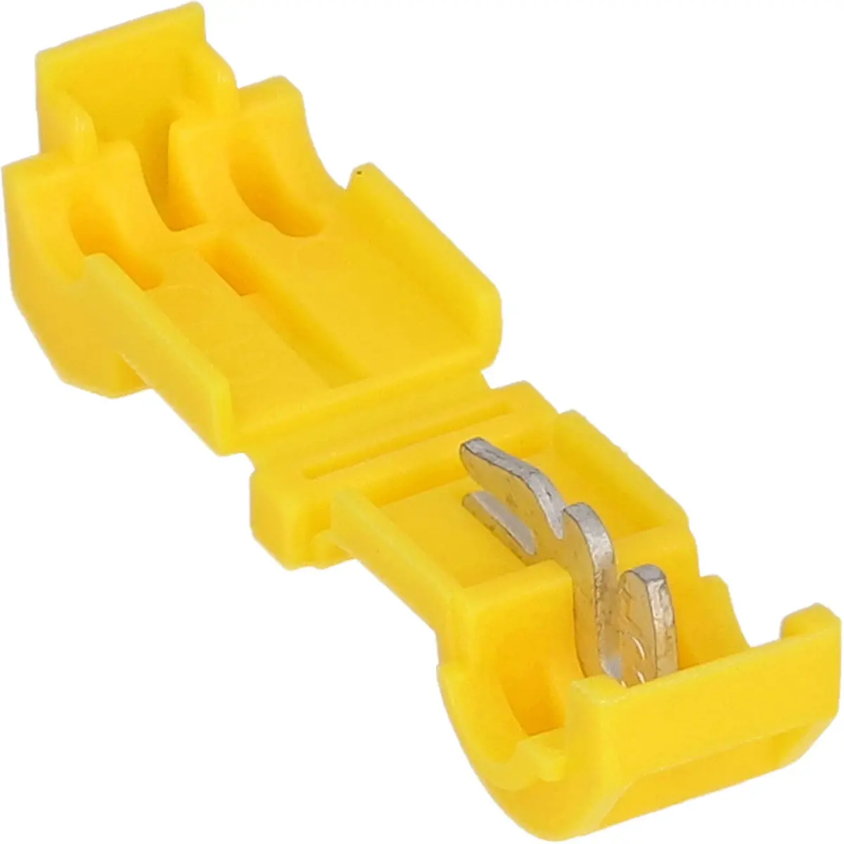 12-10 Gauge Awg Yellow Insulation Displacement T-Tap Connector 100 Pack 1