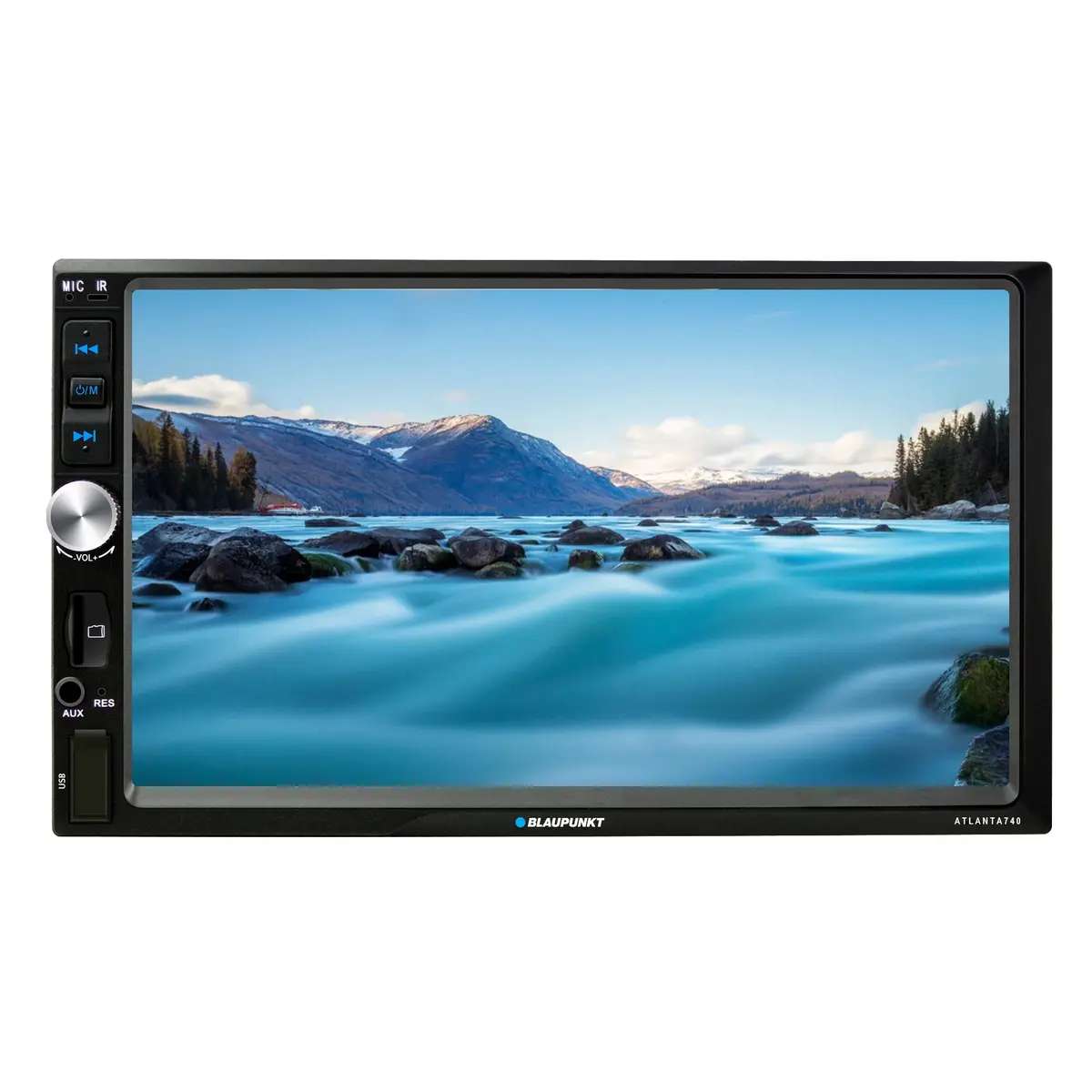 Blaupunkt Atlanta 740 7" Touchscreen Digital Media Receiver Car Stereo With Usb Bluetooth 1
