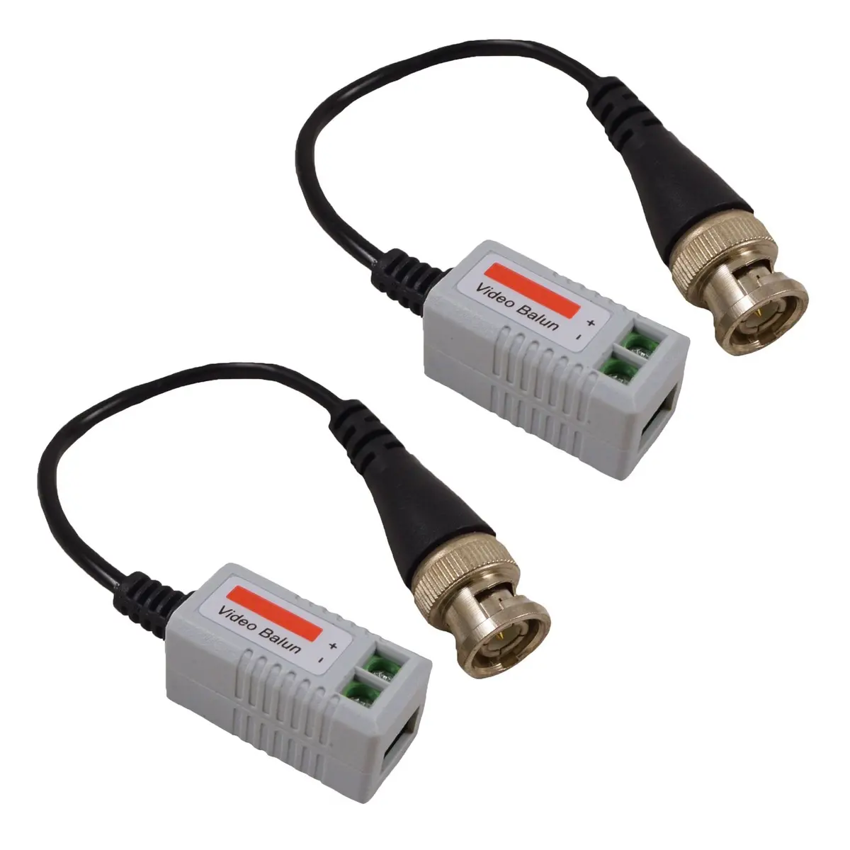 1-Channel Passive Video Balun Transceiver For Utp Cat5 Cables (Pair) 1