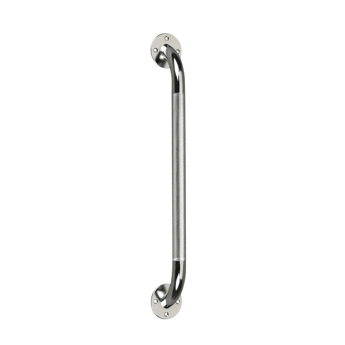 Chrome Knurled Grab Bar, 18" 1