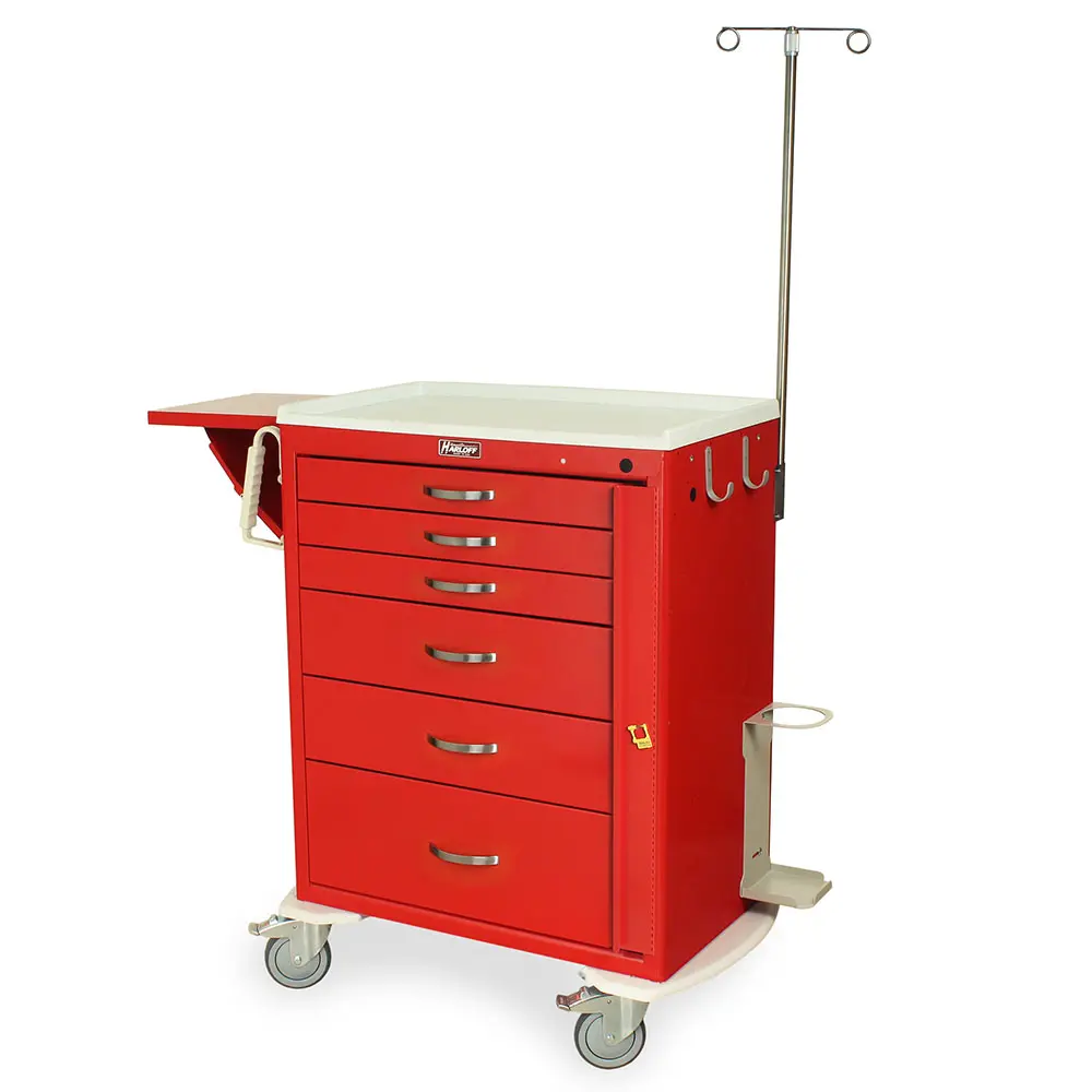 M-Series Tall Emergency Crash Cart With Md30-Emg1 Package 1