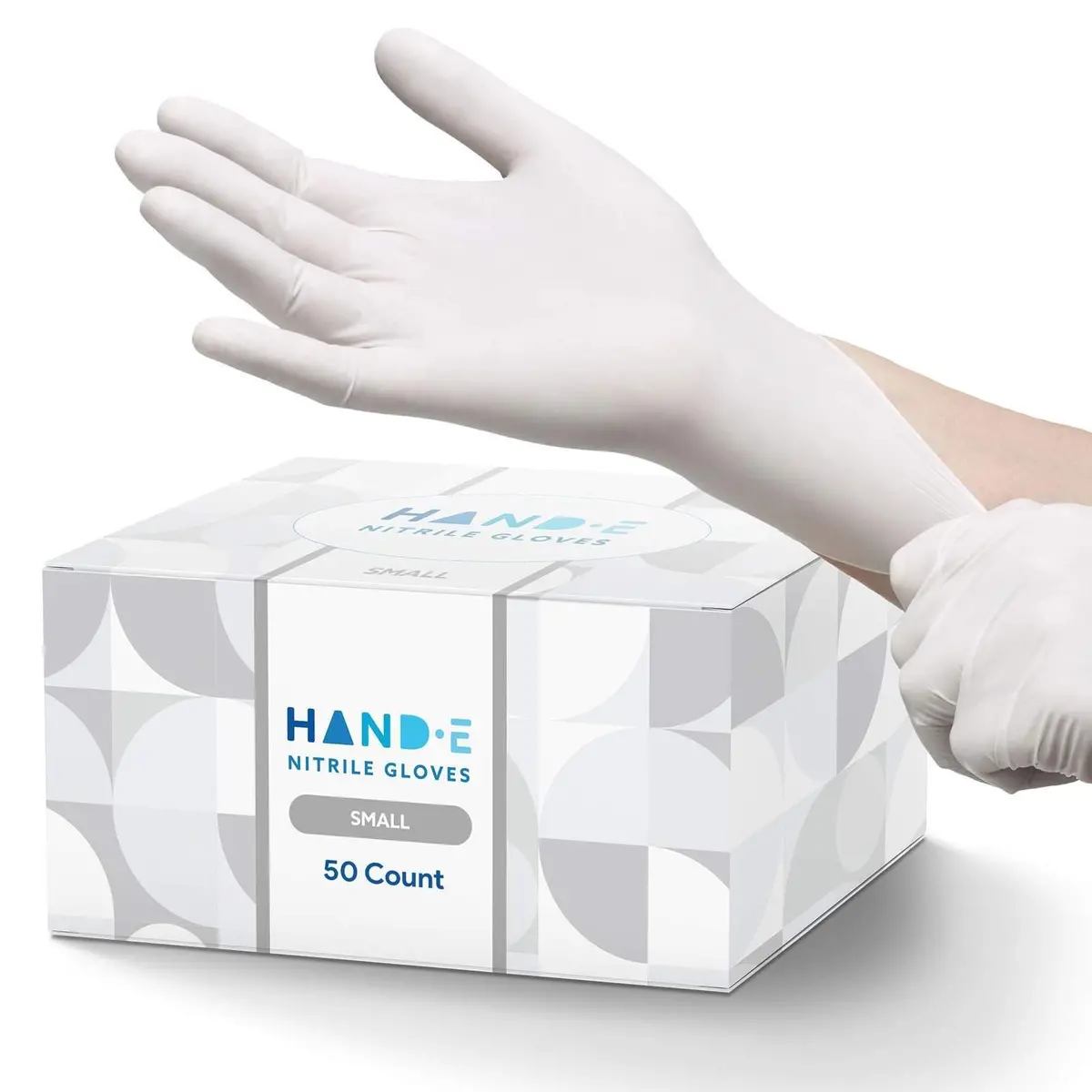 Nitrile Gloves - White 1