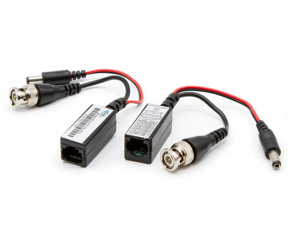 Cctv Balun, Female, 1 Pair - (Bln-Pcvrj452) 1