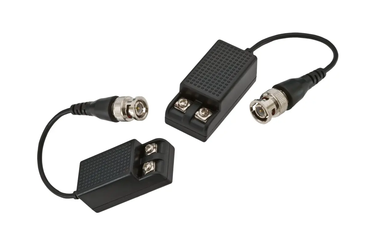 Cctv Video Balun Bnc Pigtail To Screw Terminal 1000' - Pair - (Bln-Stpt2) 1