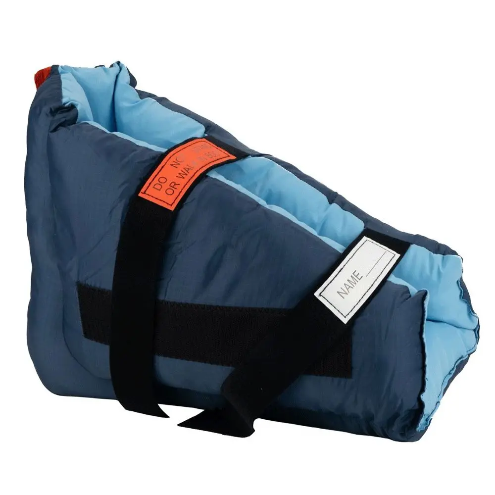 Navy/Light Blue Mid-Calf Boot/Heel Pillow, 1 Each 1