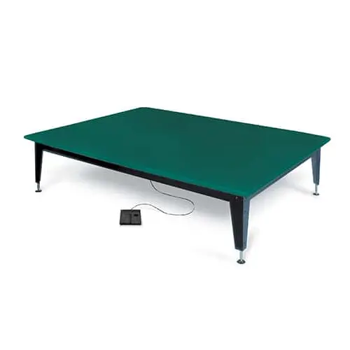Bariatric Electric Hi-Lo Mat Platform, 5' X 7', Black 1