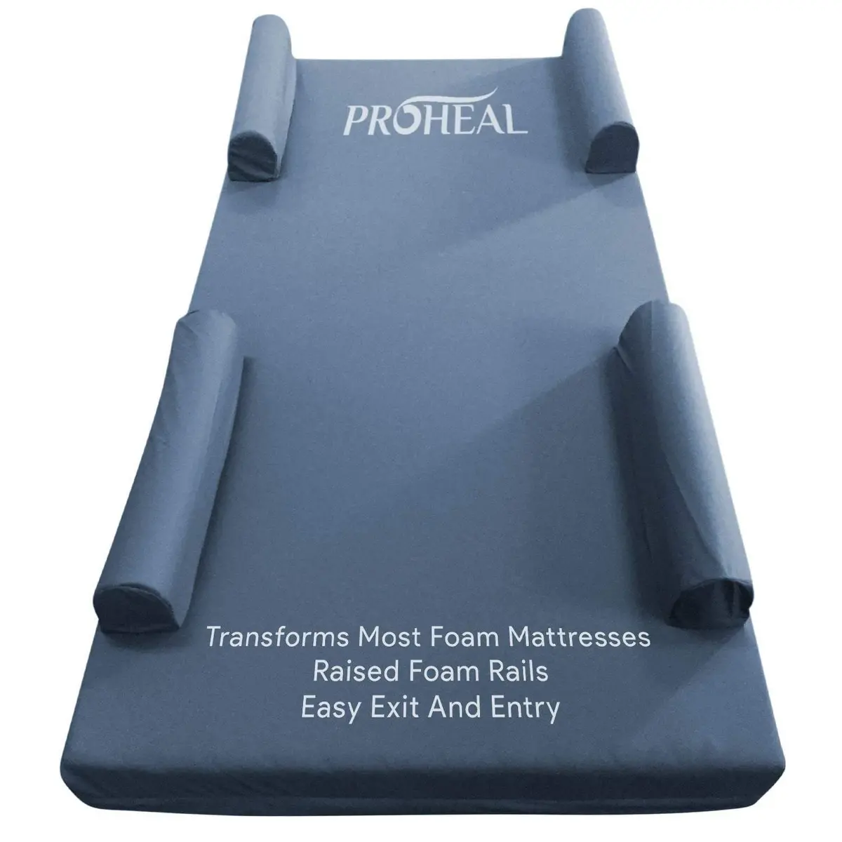 Hospital Bed Mattress Cover With Defined Bed Rail For Foam Mattress 1