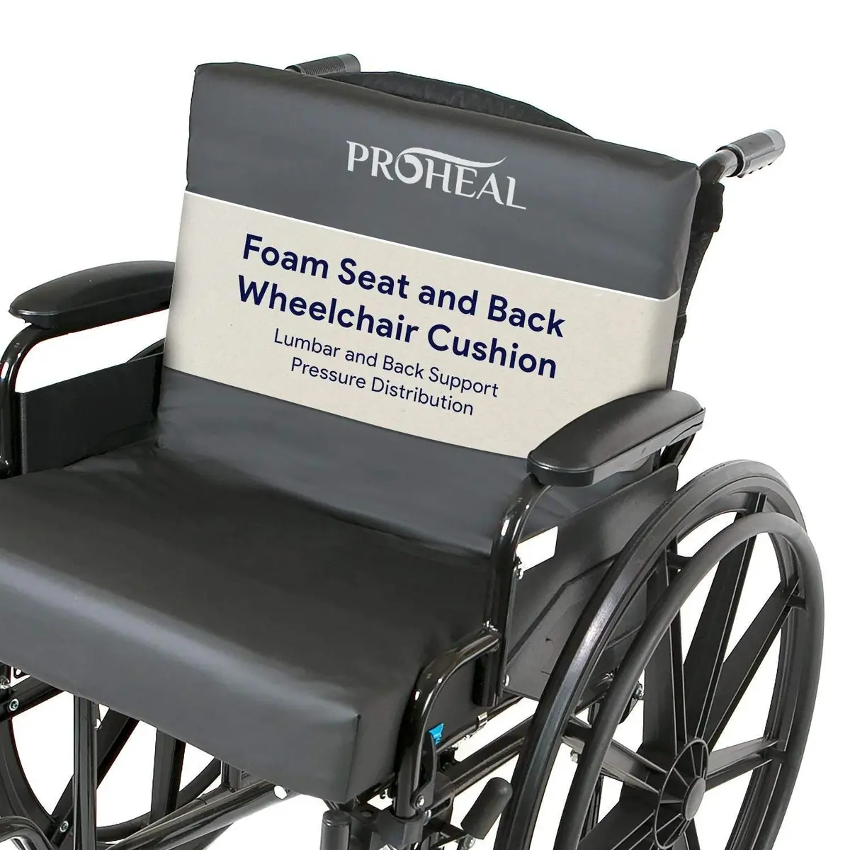 Wheelchair Back And Lumbar Cushion Set 1