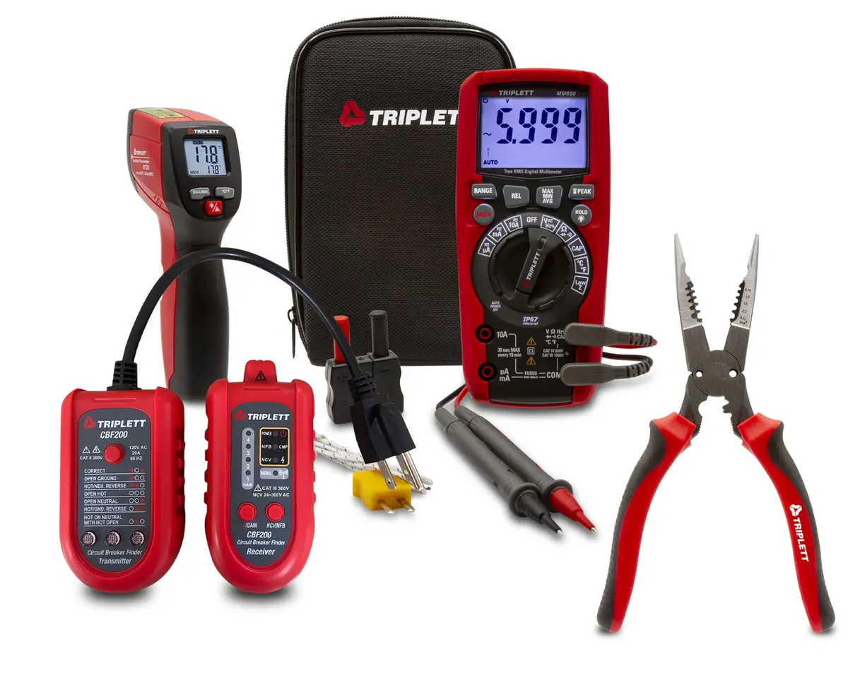 Triplett Electrical Essentials 4-Piece Tool Kit (El4-Kit) 1