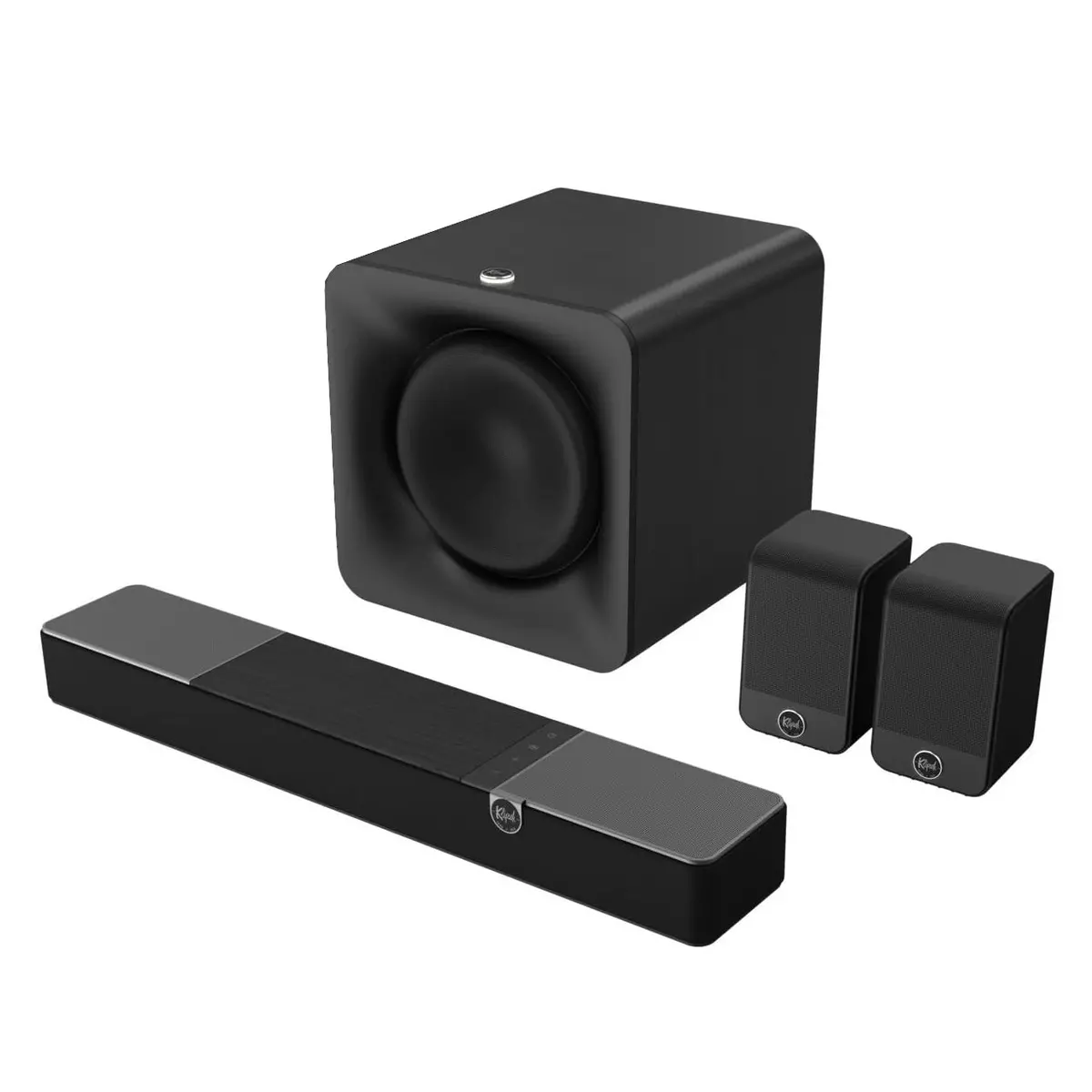 Klipsch Flexus Core 100, Flexus Sub 100 And Flexus Surr 100 Wireless Home Soundbar System 1