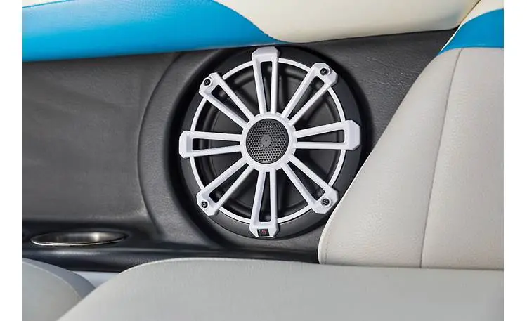 Mb Quart  Np1-120 8" 2-Way Coaxial Nautic Premium Speaker  System With Interchangeable Colored Grilles 1