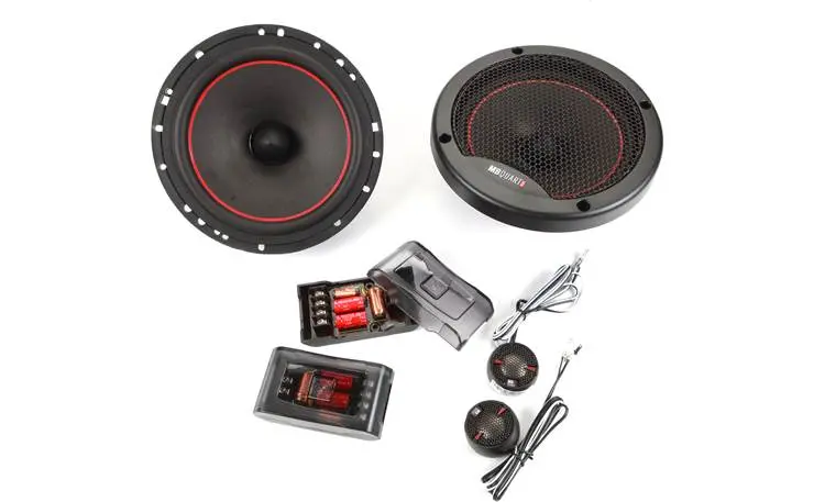 Mb Quart 6.5″ Reference Component 2-Way Speakers With .75″ Titanium Dome Widesphere™ Tweeters 1