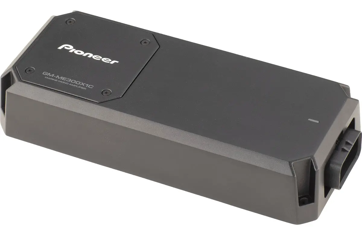 Pioneer Gm-Me300x1c 1-Channel Class-D Weatherproof Compact Marine Amplifier (Mono) 1