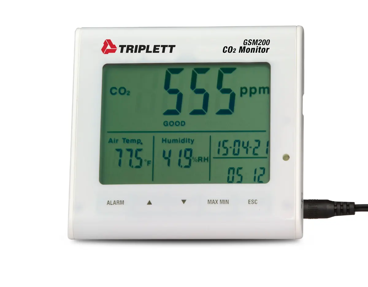 Air Quality Carbon Dioxide Monitor - (Gsm200) 1