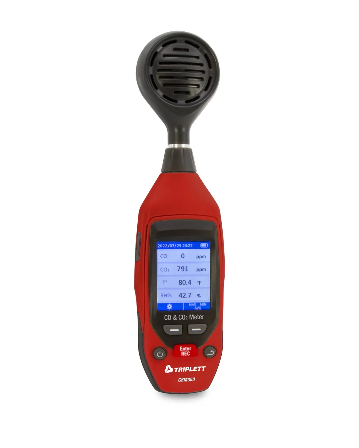 Carbon Monoxide/Carbon Dioxide Iaq Meter With Memory - (Gsm350) 1