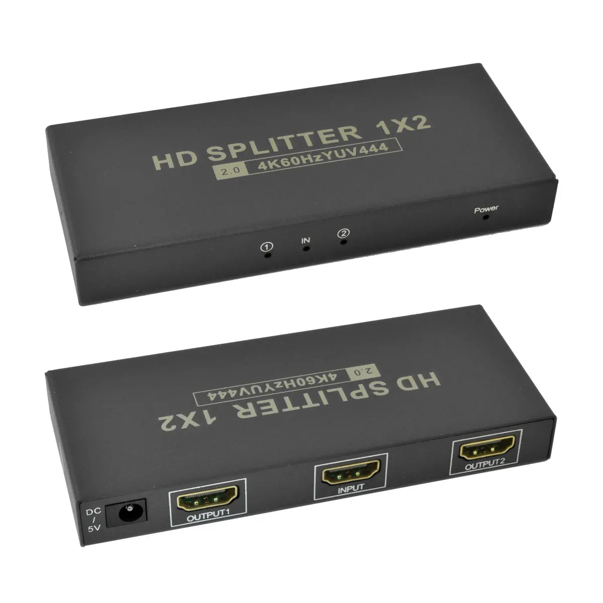 Hdmi 2.0 Splitter With 1 Input And 2 Outputs 4K Uhd @60Hz 18Gbps 1