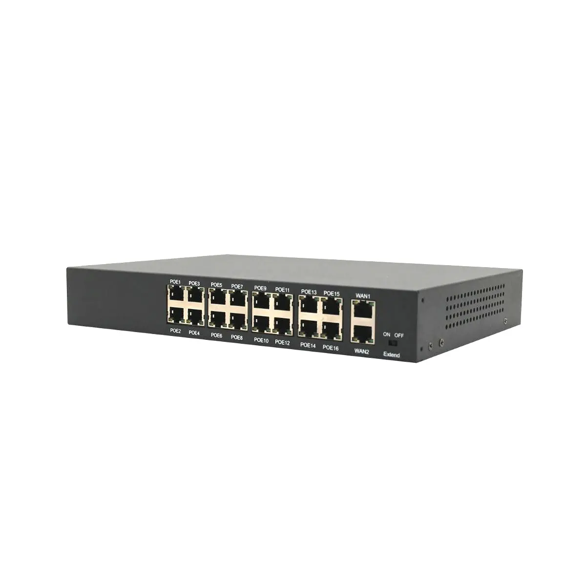 16-Port Unmanaged Gigabit Poe Network Ethernet Switch 240W 16 Poe Ports 1