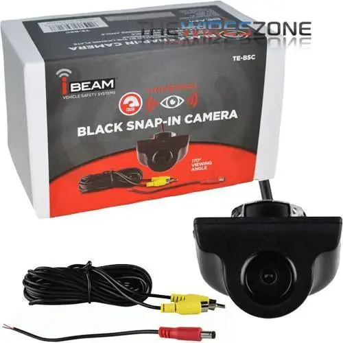 Ibeam Te-Bsc Universal 170 Degree Angle Backup Reverse Snap-In Camera 1