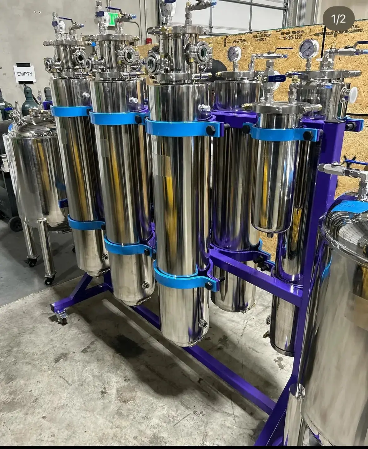 30Lb Dry Ice Butane / Propane Extraction Machine 1