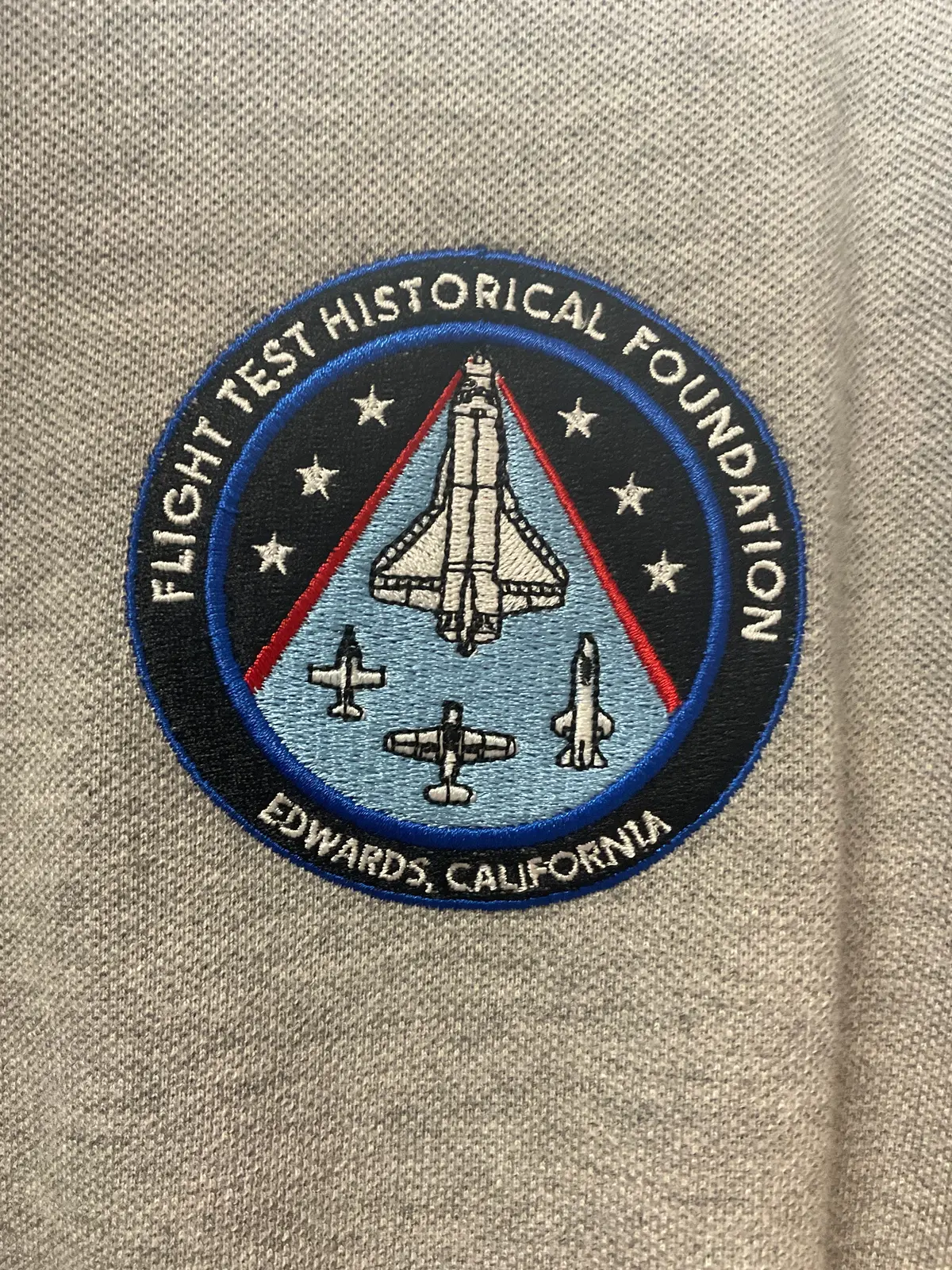 Flight Test Historical Foundation Polo Shirt 1