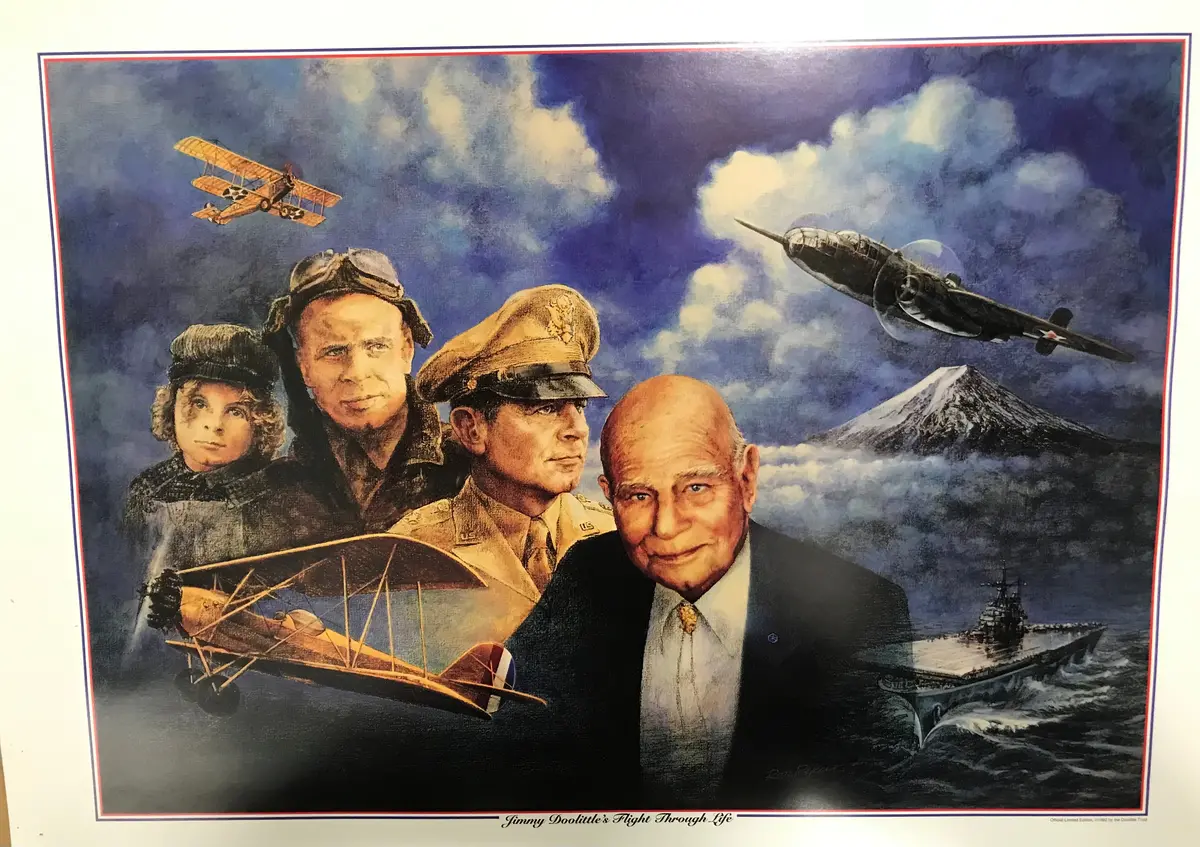 Jimmy Doolittle Lithograph 1